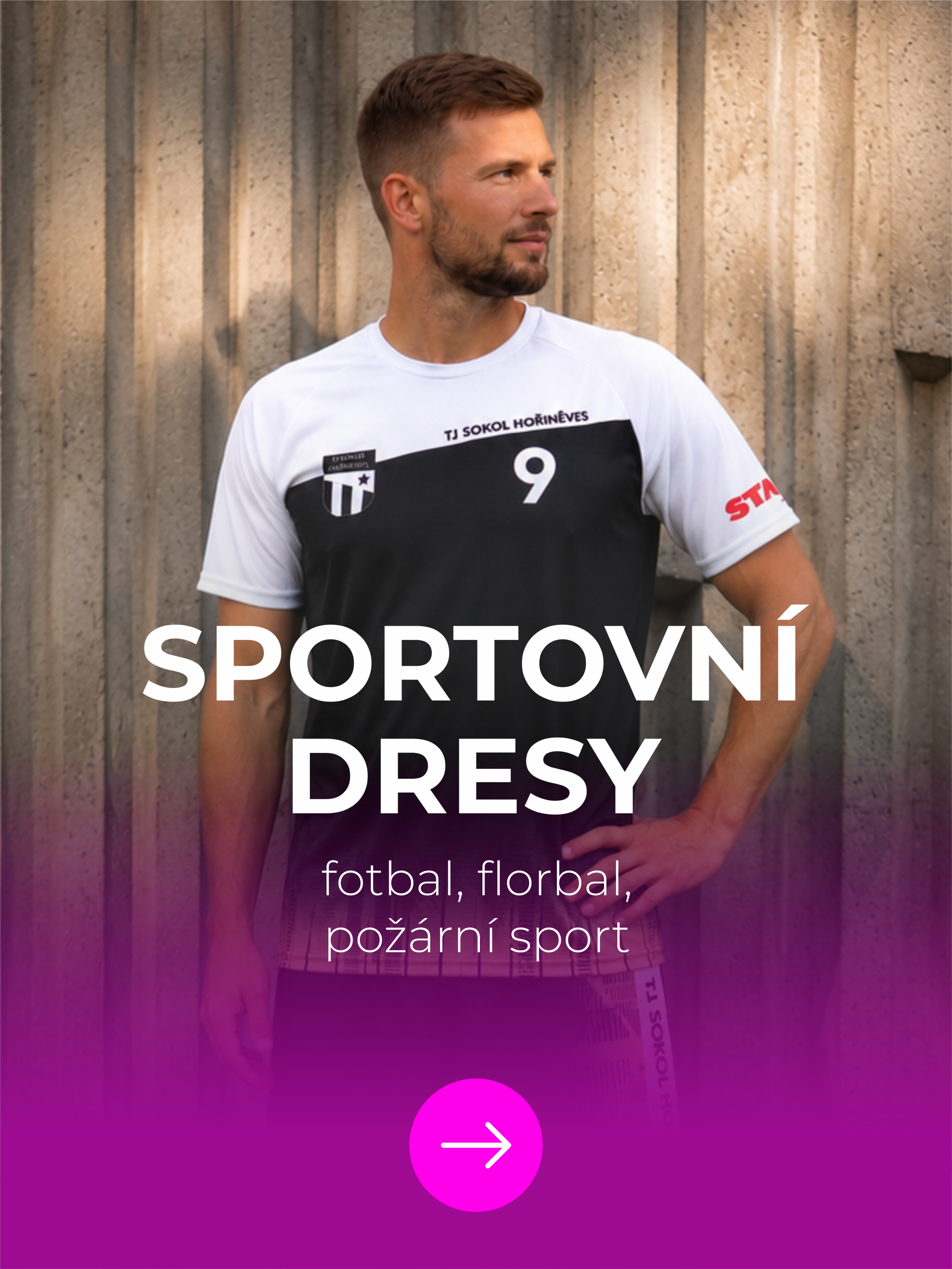 sporotvní dresy